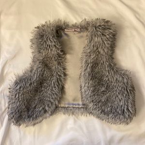 Girl’s 6x Sonoma fuzzy vest